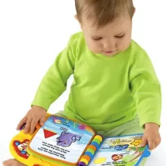 Fisher-Price Laugh and Learn Βιβλιαράκι Μαθαίνω τα Ζωάκια-Ελληνικά και Αγγλικά V5716