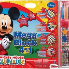 Ζωγραφικής Σετ AS N.58550 4 Σε 1 Mickey