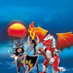 Playmobil Ιππότες & Δράκοι 5463 ΔΡΑΚΟΣ ΤΗΣ ΦΩΤΙΑΣ ΜΕ ΠΟΛΕΜΙΣΤΗ