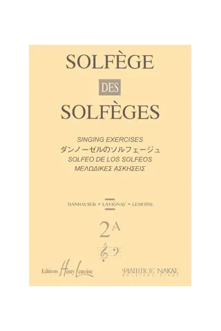 Solfege des Solfeges Lemoine 2A