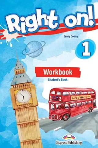 Right On 1 Workbook Student's Book with DigiBook App. Express Publishing