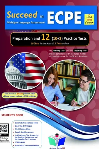Succeed in ECPE Preparation and 12 Pr. Tests New 2021 Format Student's book