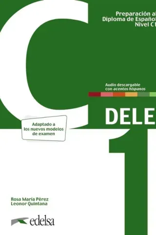Dele C1 Libro del Alumno  +Audio Desgargable  Edelsa 9788490818756