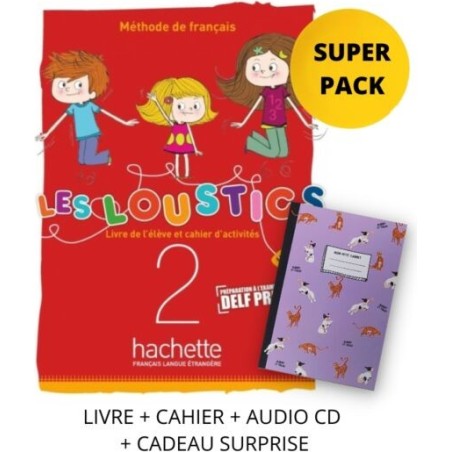 Les Loustics Mini Volume 2 A1.1 Super pack  Li Hachette 9782021000081