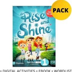 Rise and Shine 1 Learn to Read Pupils book Pack Longman Pearson 9781108673014