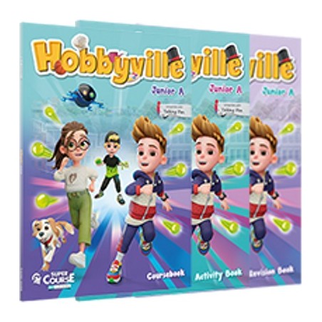 Hobbyville Junior A Πακέτο + Revision SuperCourse Hobby-a-rev-pack