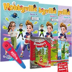 Hobbyville Junior A Πακέτο + Revisio SuperCourse Hobby-a-rev-pack-pen